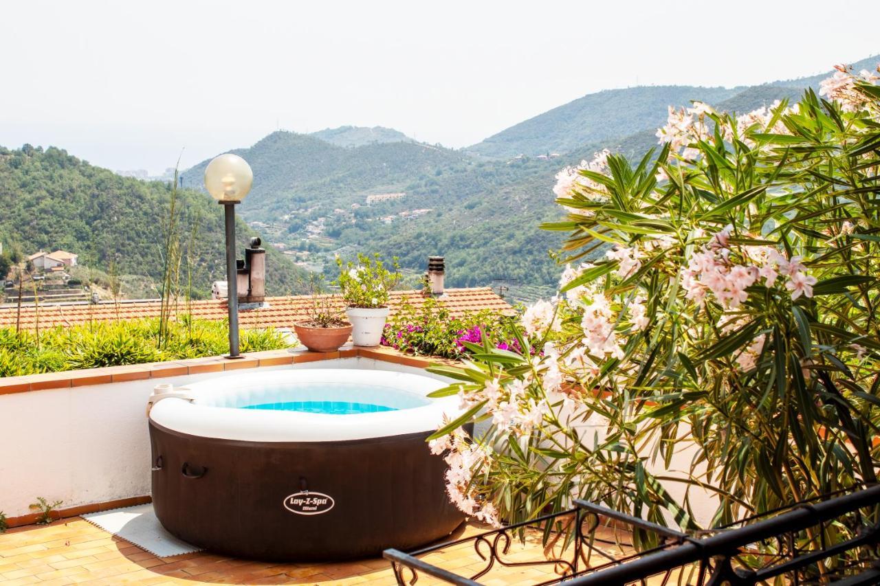 Ampi Terrazzi E Parcheggio - Relax In Villa Bardino Nuovo Extérieur photo